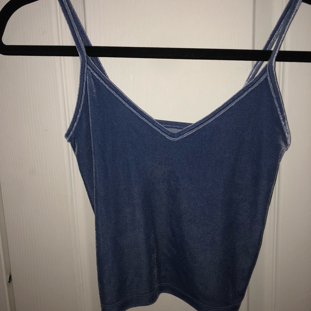 Velvet tank top